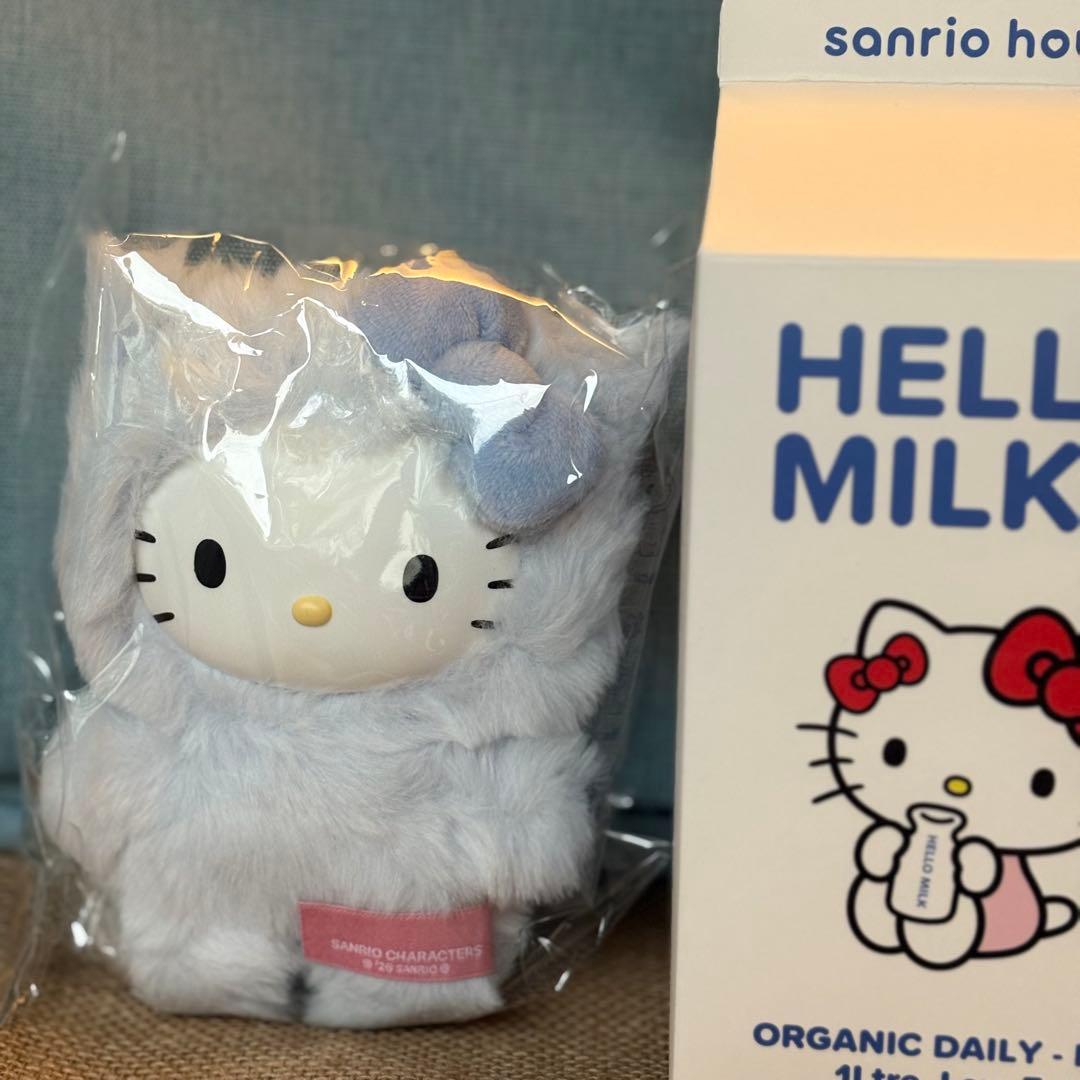 【サンリオハウス♡ジェラピケ】フラッフィー ハローキティ チャーム