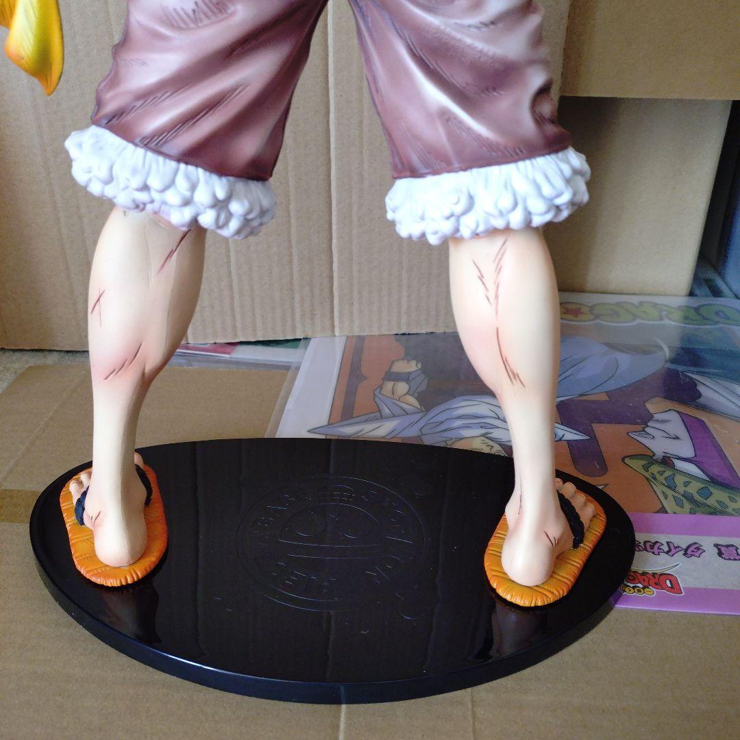 ワンピース　ベースショップ　ルフィ　リペイント　セピアカラー
