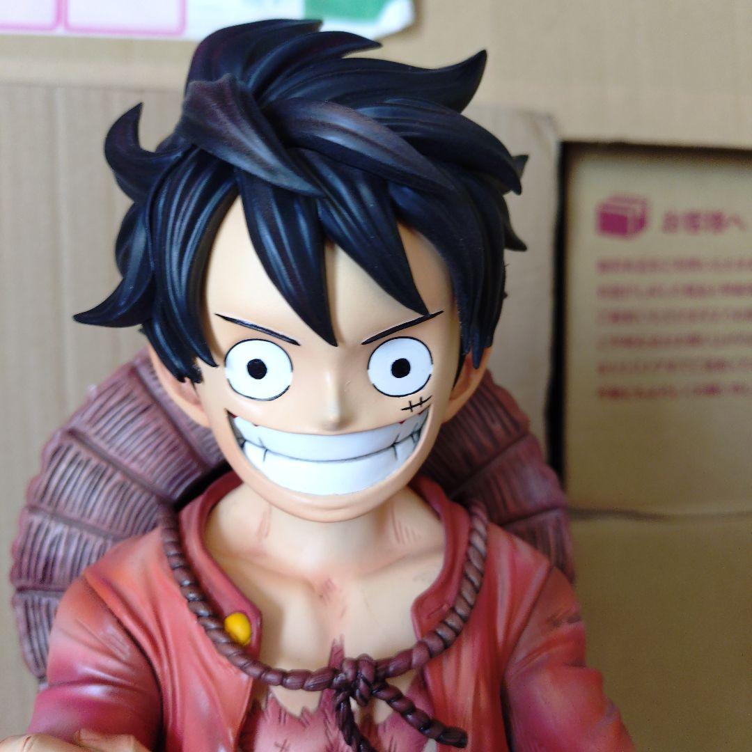 ワンピース　ベースショップ　ルフィ　リペイント　セピアカラー