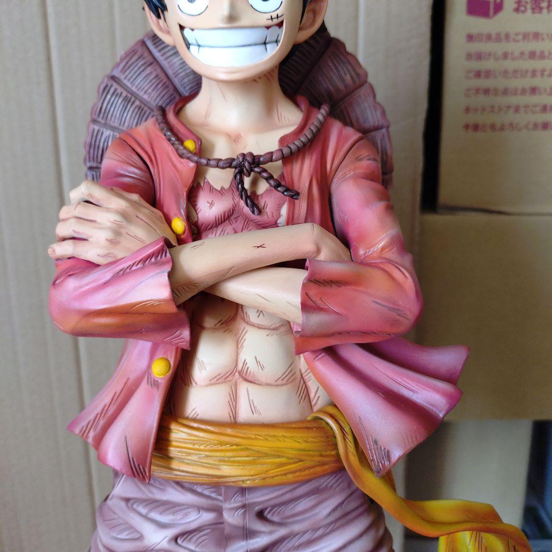 ワンピース　ベースショップ　ルフィ　リペイント　セピアカラー