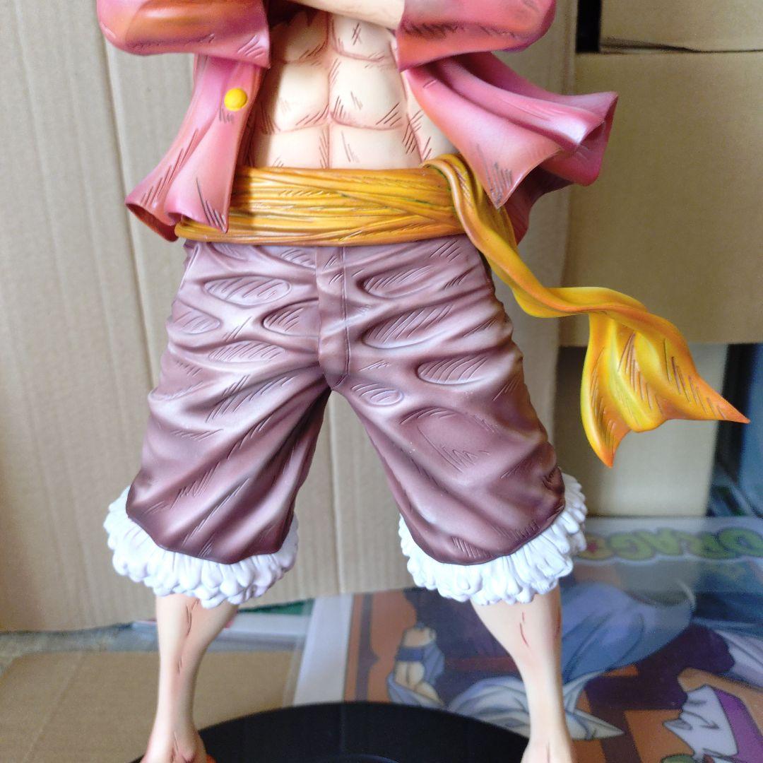 ワンピース　ベースショップ　ルフィ　リペイント　セピアカラー