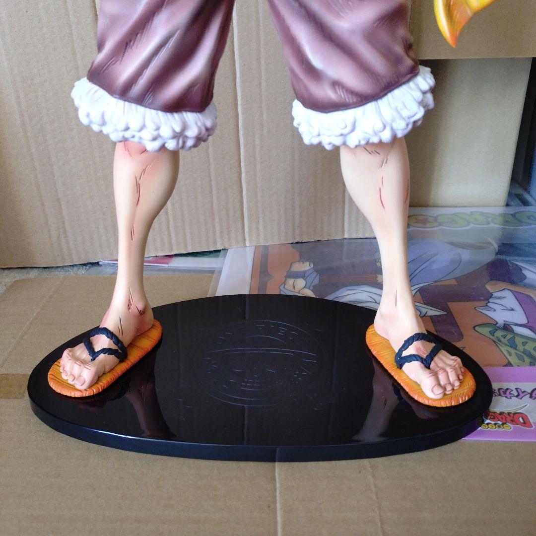 ワンピース　ベースショップ　ルフィ　リペイント　セピアカラー