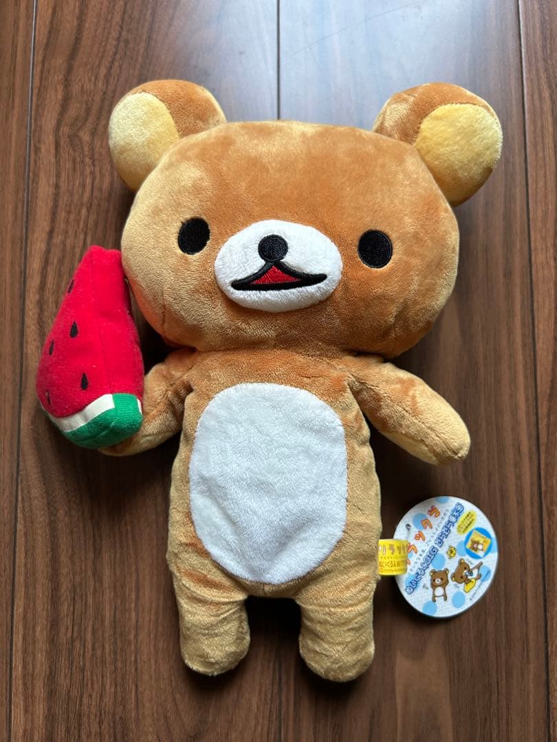 リラックマ　ぬいぐるみ　BIG　だらだら海水浴　3点セット　平成レトロ