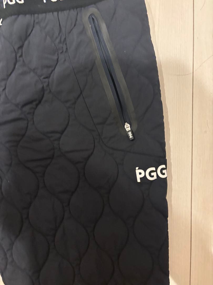 pGG ネイビー キルティングパンツ サイズ5
