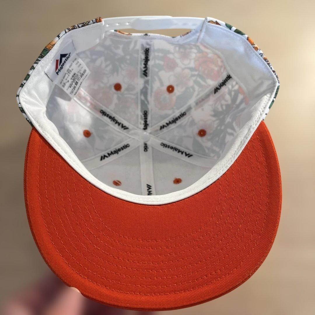 【新品・限定品】ソフトバンクホークス キャップ ボタニカル Majestic