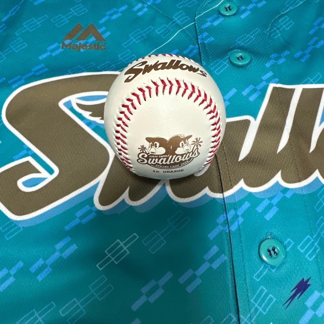 東京ヤクルトスワローズ　清水 昇選手　直筆サインボール2026沖縄キャンプ限定球