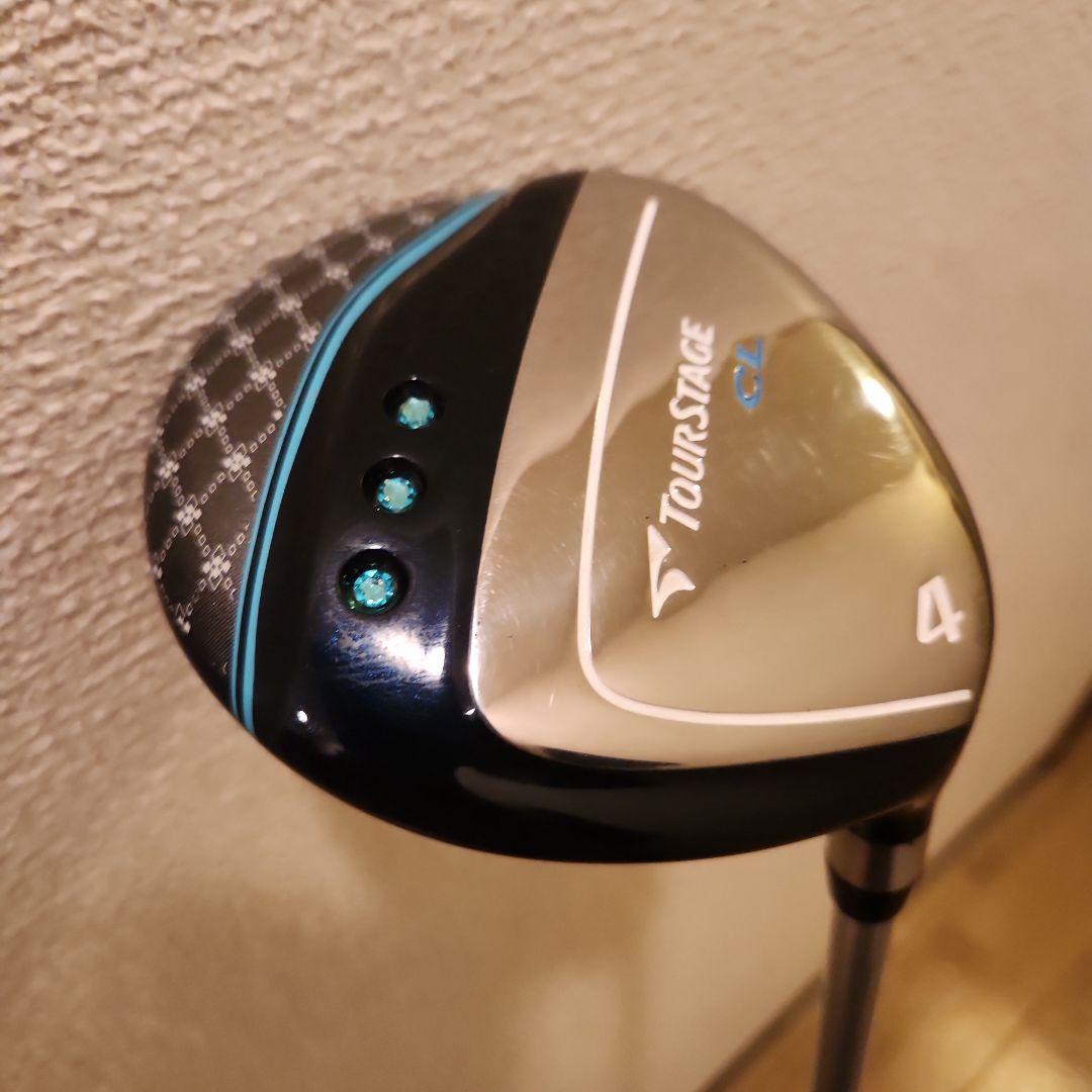 送料込み/ブリヂストンツアーステージ/レディース フェアウェイウッド4番ウッド