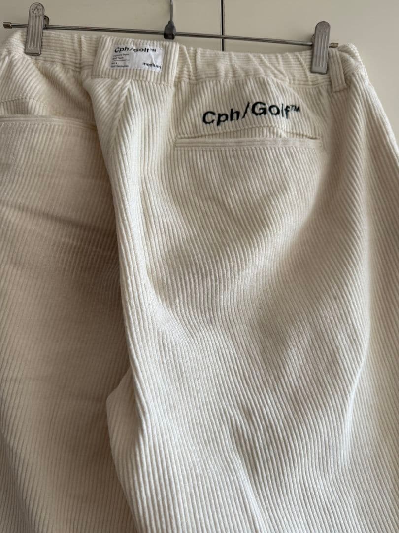 Cph/Golf コーデュロイ　パンツ　クリーム Mサイズ