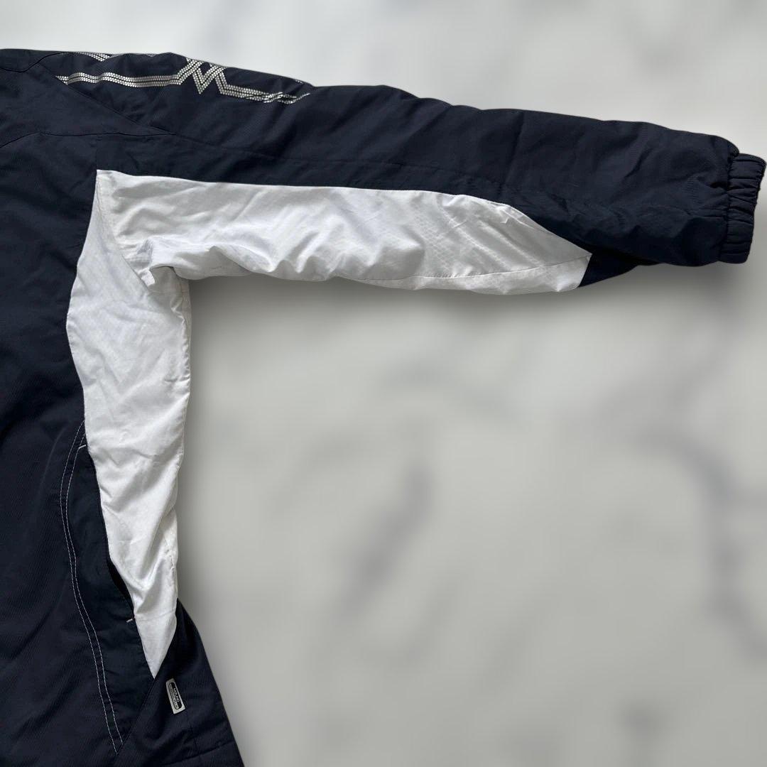 Mizuno ウィンドブレーカーセット 厚手　　ネイビー/白