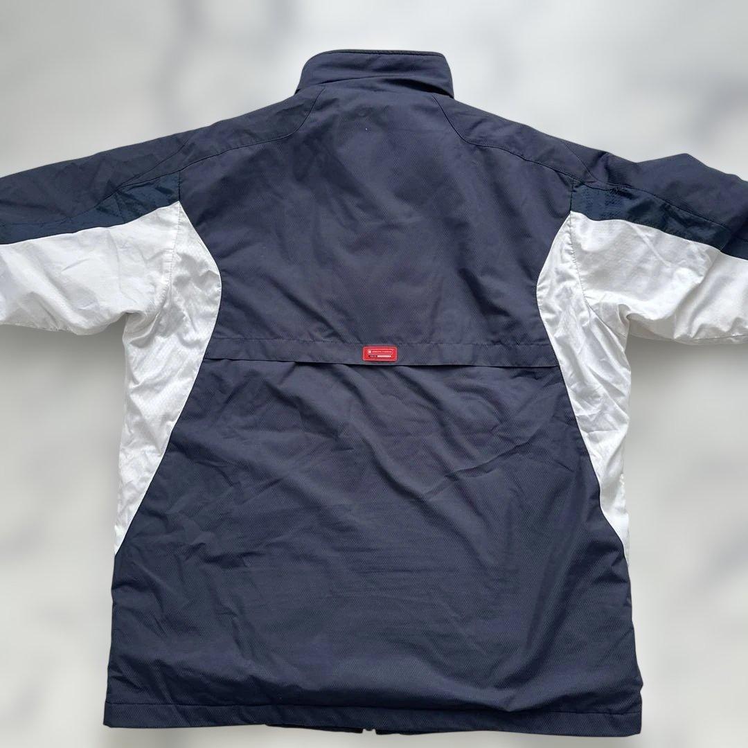 Mizuno ウィンドブレーカーセット 厚手　　ネイビー/白