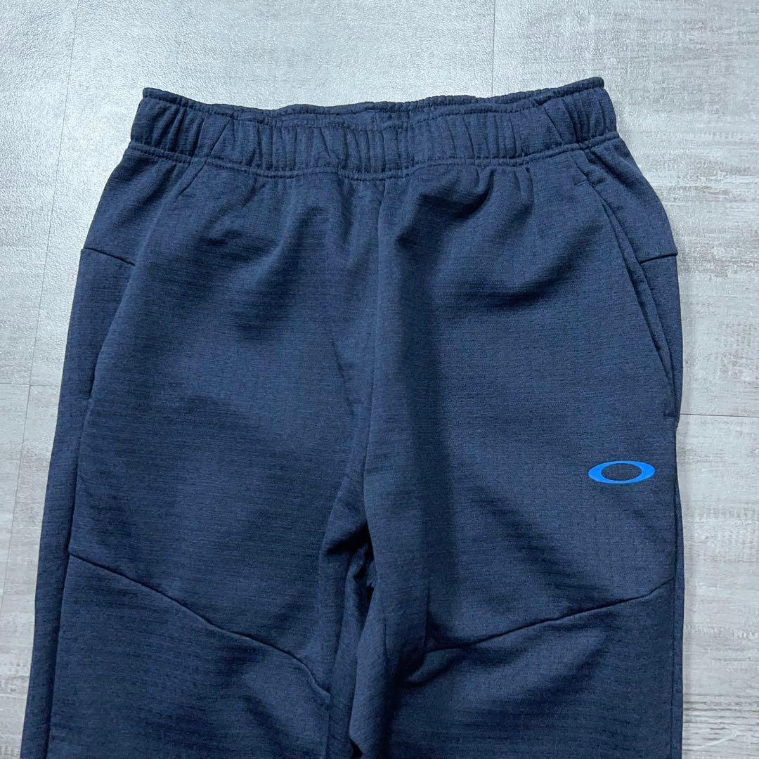 美品 OAKLEY オークリー ジャージ セットアップ 上下 ネイビー S-M