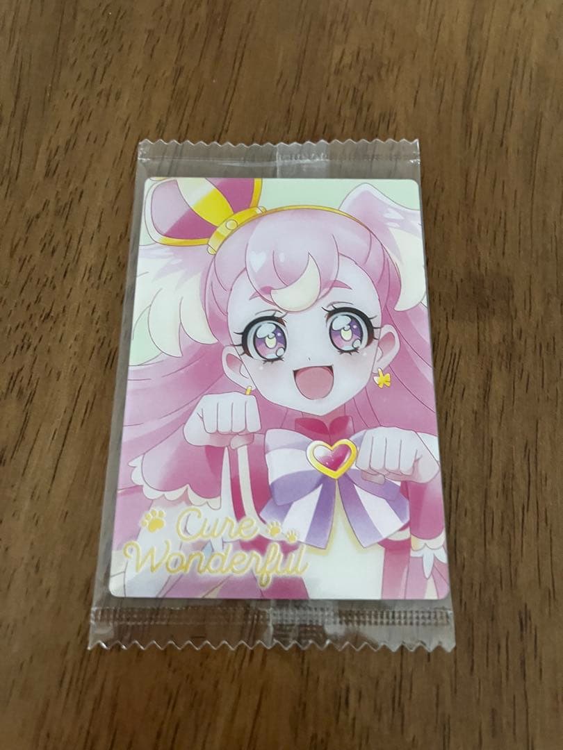 わんだふるプリキュア　ウエハースカード　ヒロインレア（HR）とおまけ6枚セット