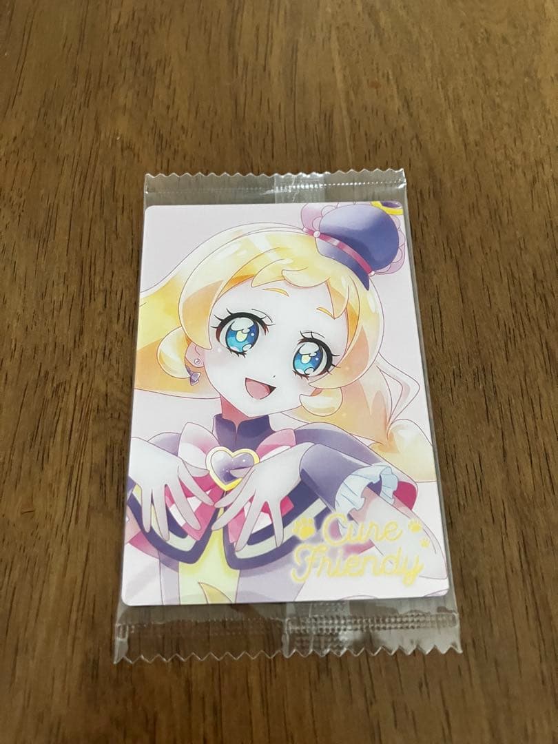 わんだふるプリキュア　ウエハースカード　ヒロインレア（HR）とおまけ6枚セット