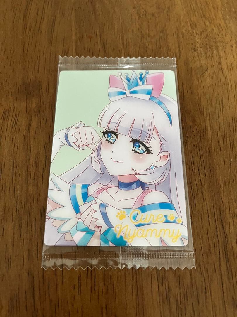 わんだふるプリキュア　ウエハースカード　ヒロインレア（HR）とおまけ6枚セット
