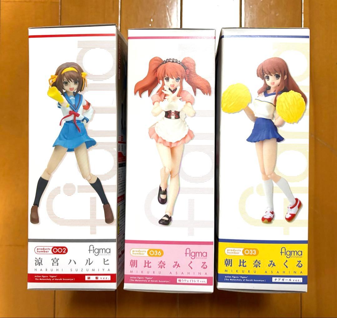 figma 涼宮ハルヒの憂鬱 3体セット