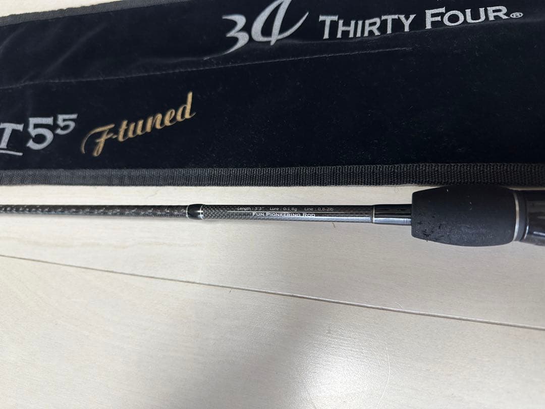 34サーティーフォー　ADVANCEMENT55 F-tune 美品