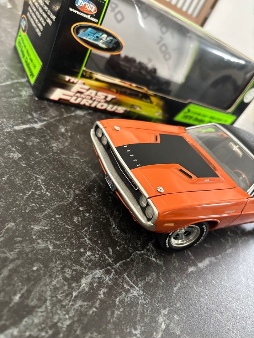 ワイルドスピード1970 Dobge challenger 1/18開封済
