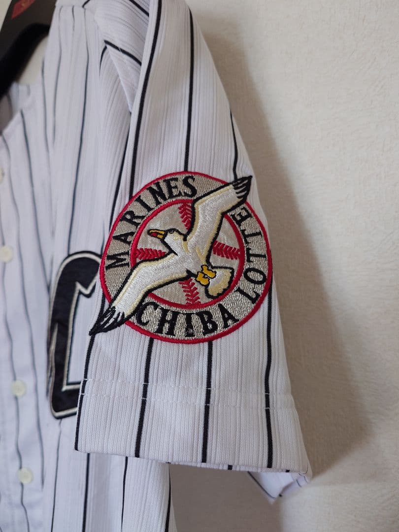 千葉ロッテマリーンズ 荻野貴司 ホーム ユニフォーム L デサント プロ野球