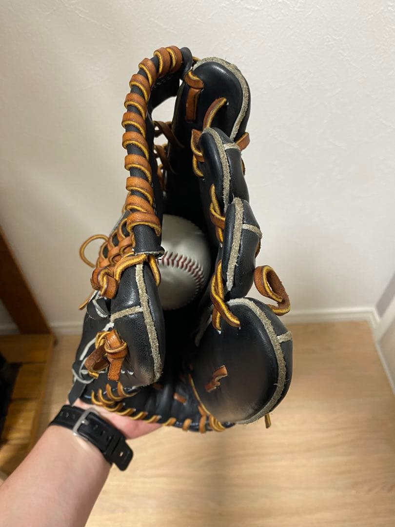 ミズノ　グローバルエリート　外野手用　軟式グローブ
