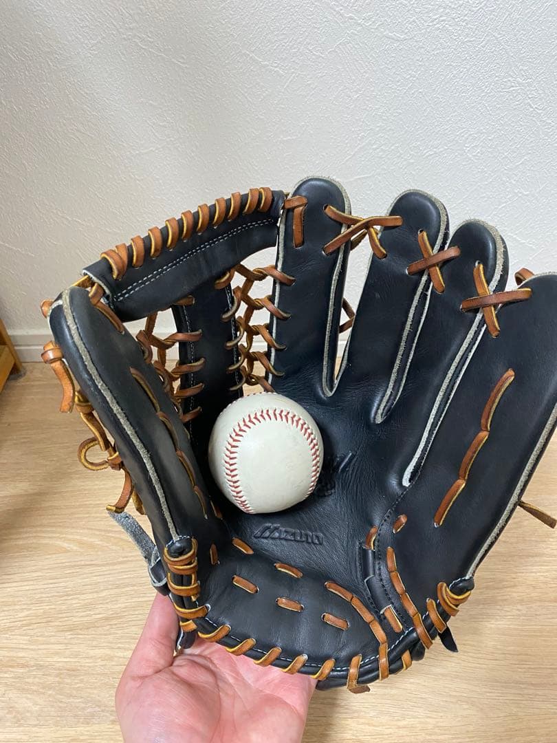 ミズノ　グローバルエリート　外野手用　軟式グローブ