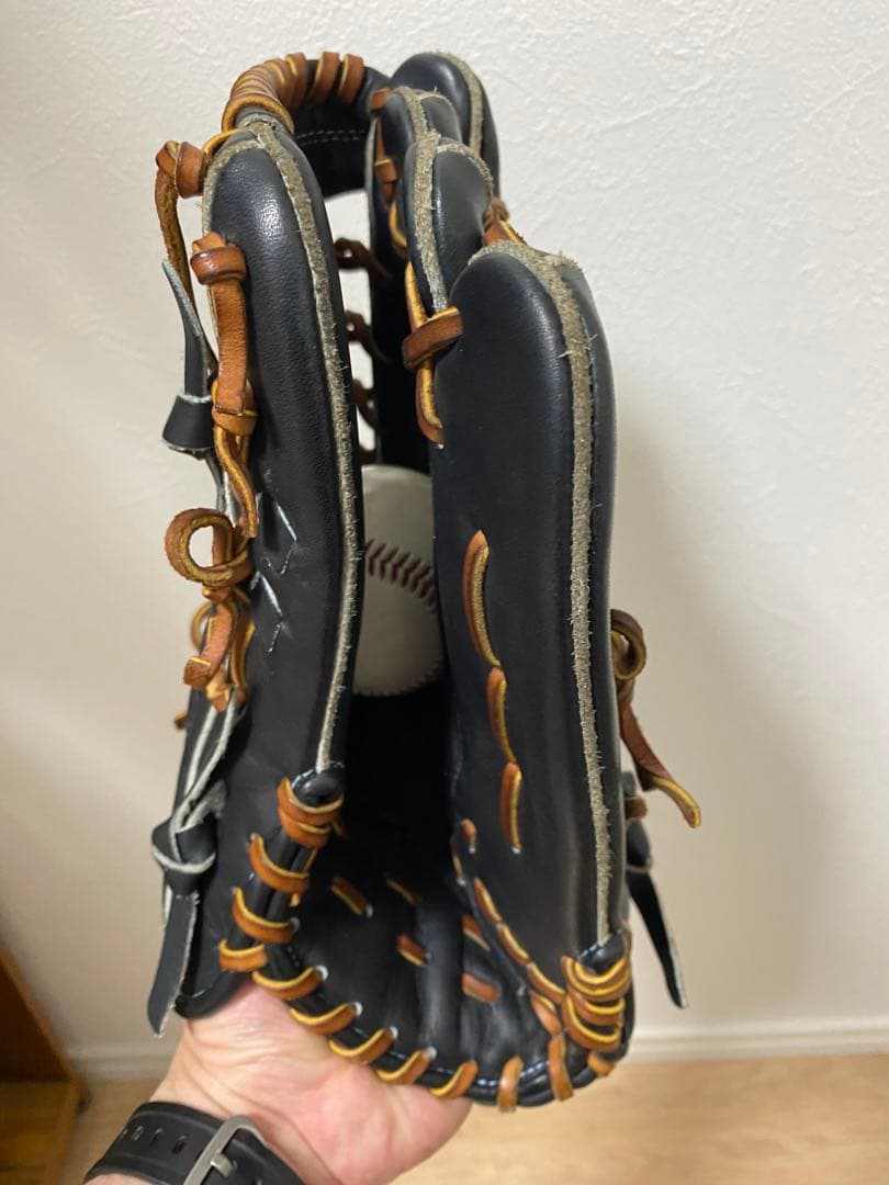 ミズノ　グローバルエリート　外野手用　軟式グローブ