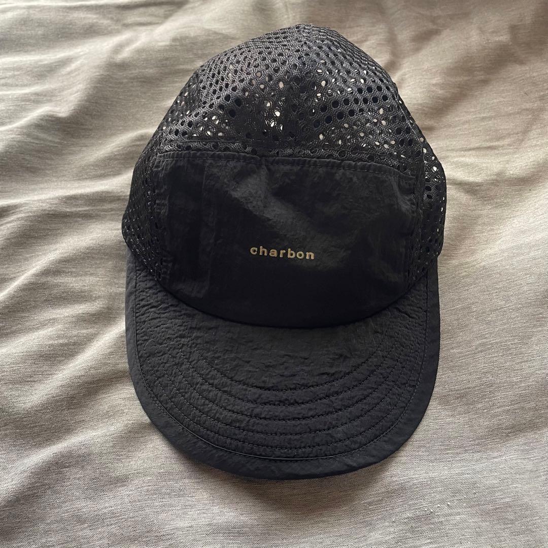 charbon メッシュキャップ 黒 シャルボン