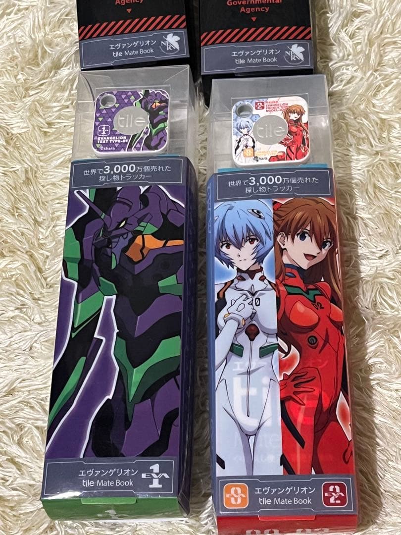 Tile Mate　エヴァンゲリオンモデル　レイ・アスカ　 NERV