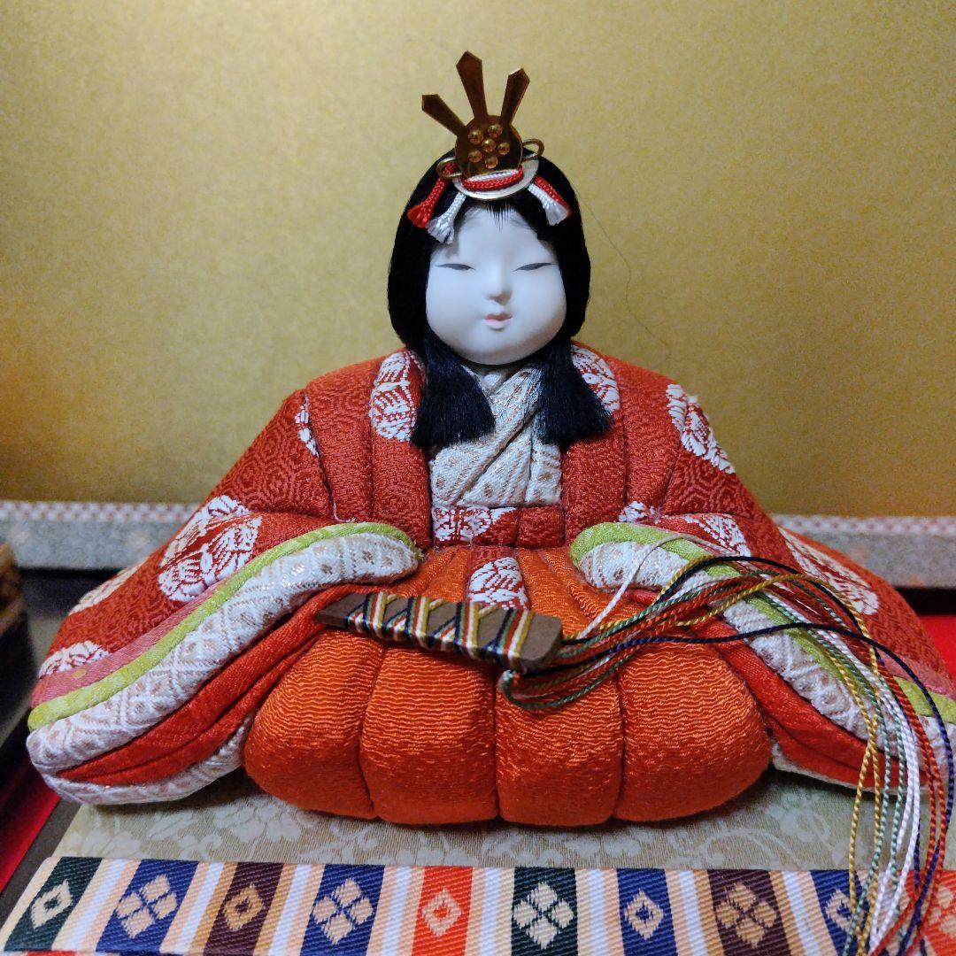 雛人形　真多呂人形　弥生雛セット　雛祭り　レトロ 親王飾り