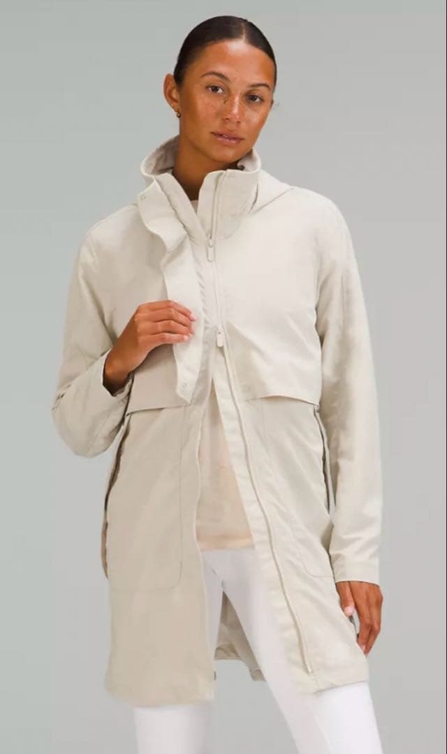lululemon撥水Always Effortless Long Jacket