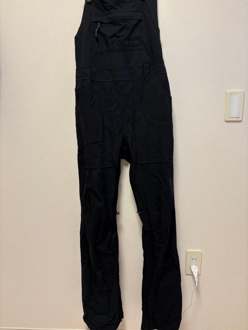 BURTON スノボウェア ウィメンズ アヴァロンビブパンツ 黒 S 美品