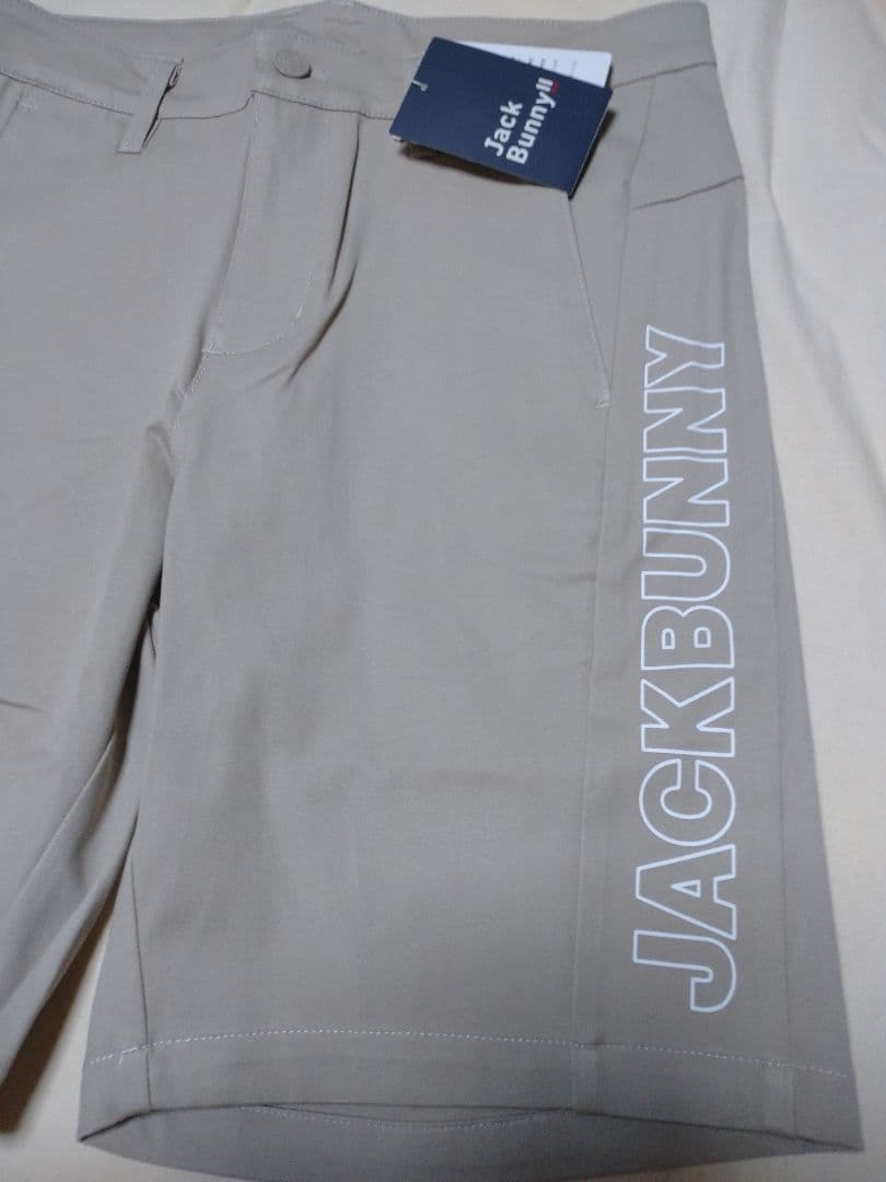 ベージュ ジャックバニー Lサイズ5 ショートパンツ ゴルフウェア 新品