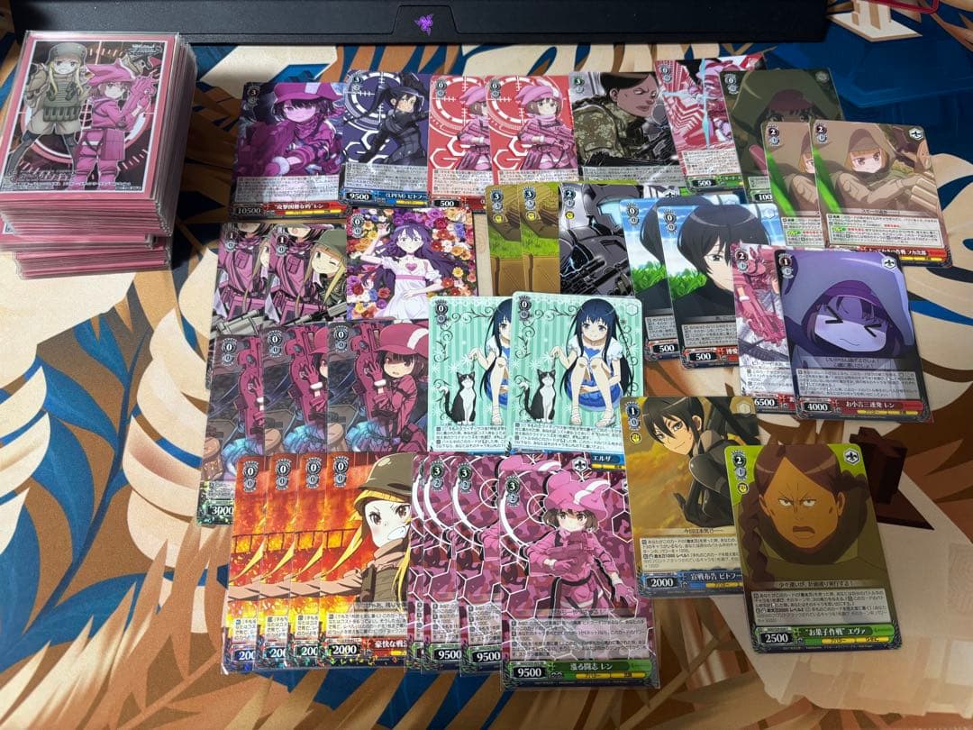 ヴァイス　GGO デッキ販売。調整パーツ付き