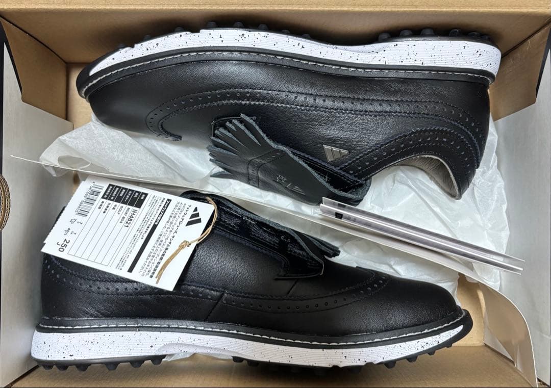 25cm adidas Golf MC87 BOA ゴルフシューズ ブラック