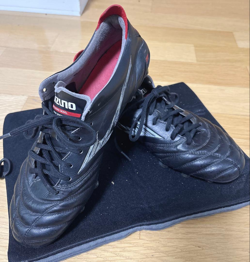 Mizuno スパイク シューズ ブラック 25.5cm MORELIA neo