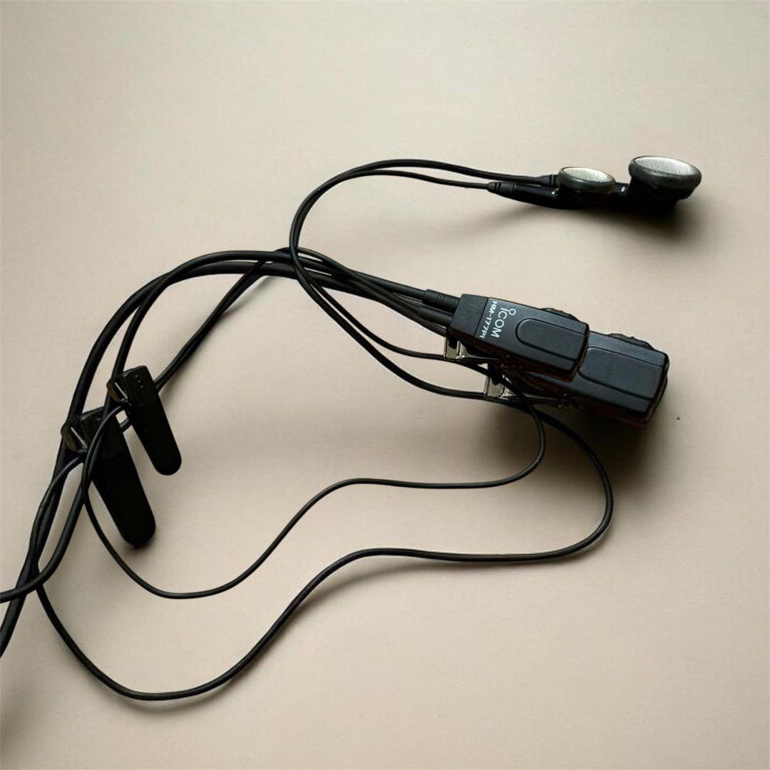 ICOM トランシーバー イヤフォンマイクセット（2台）