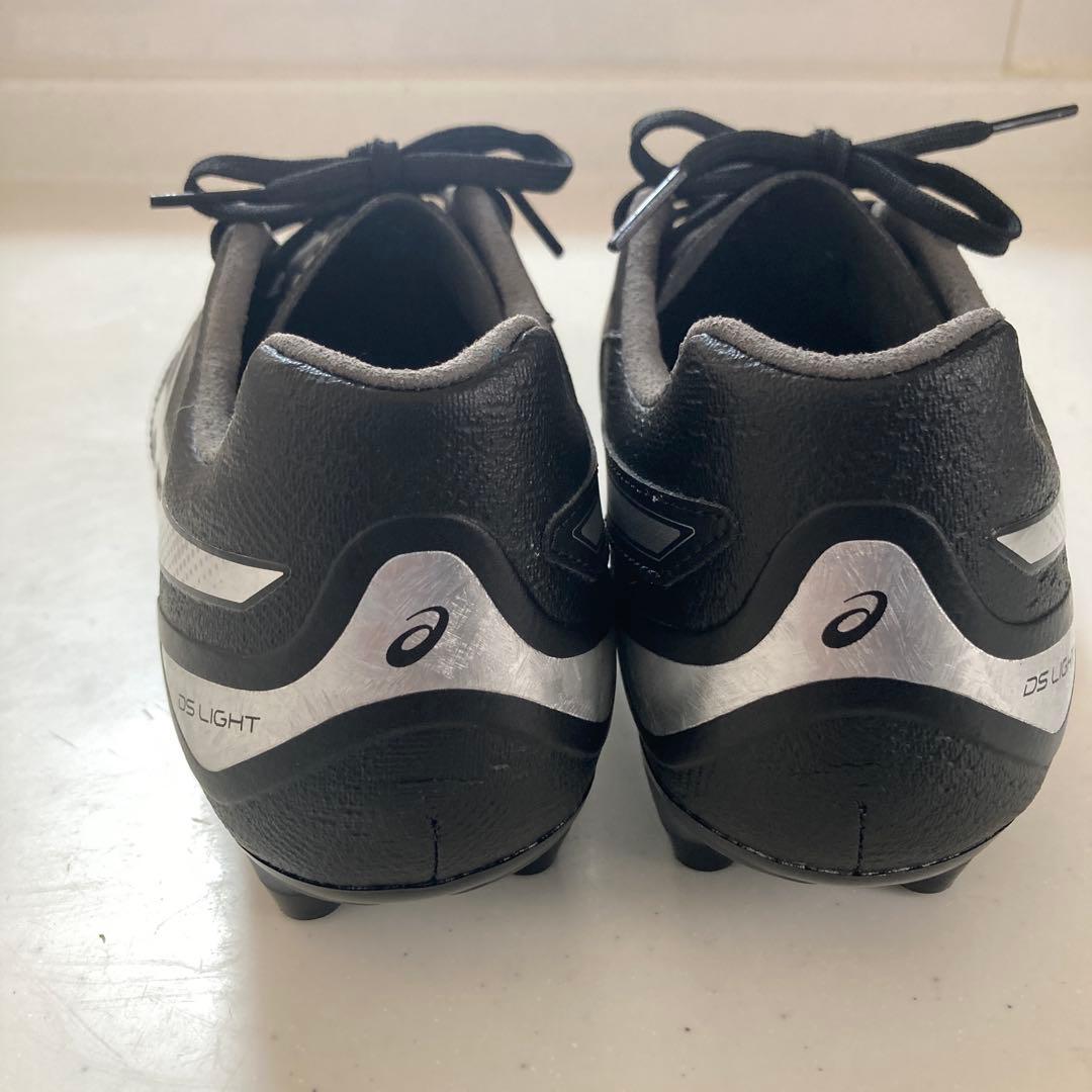 新品 ASICS DS LIGHT スパイク （ブラック×シルバー） 26cm