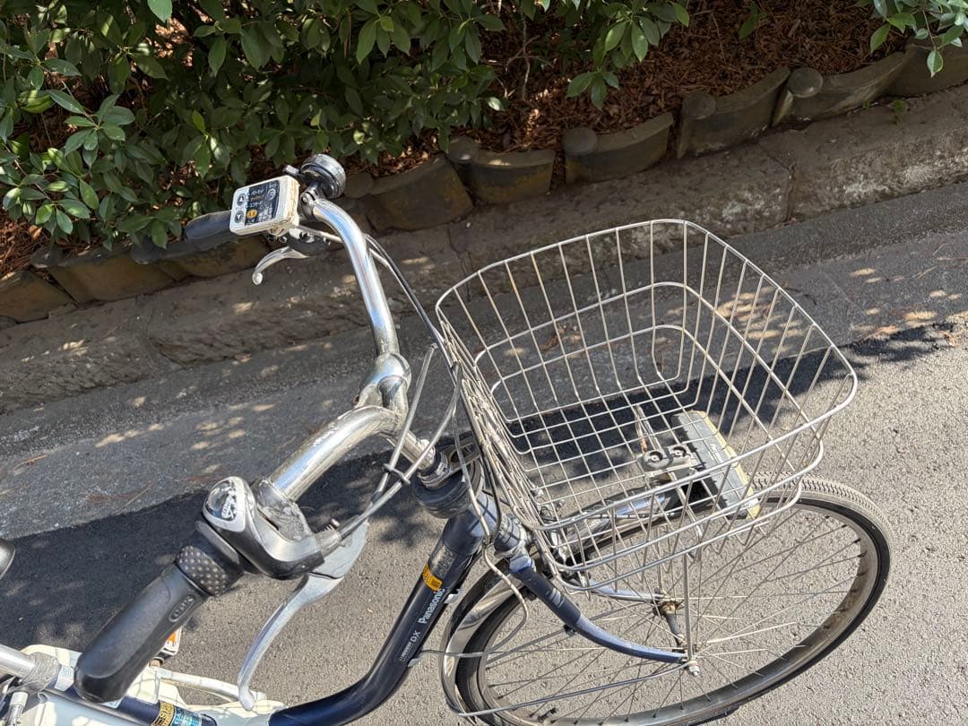 電動自転車　パナソニック26インチ　バッテリー大容量13.2Ahチャイルドシート