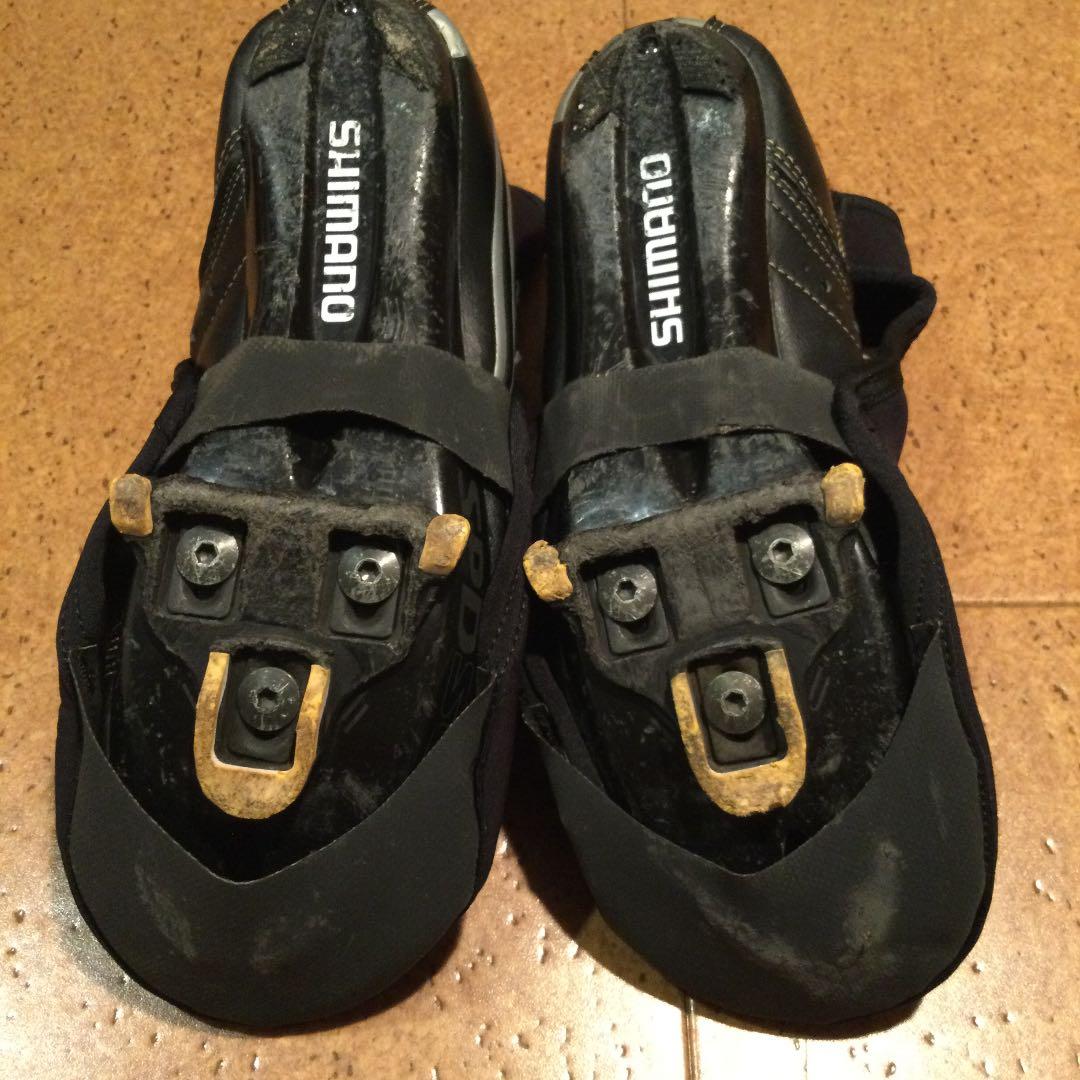 モンベルシューズカバーL SHIMANO 25.8cm&アンチショックトレーナー