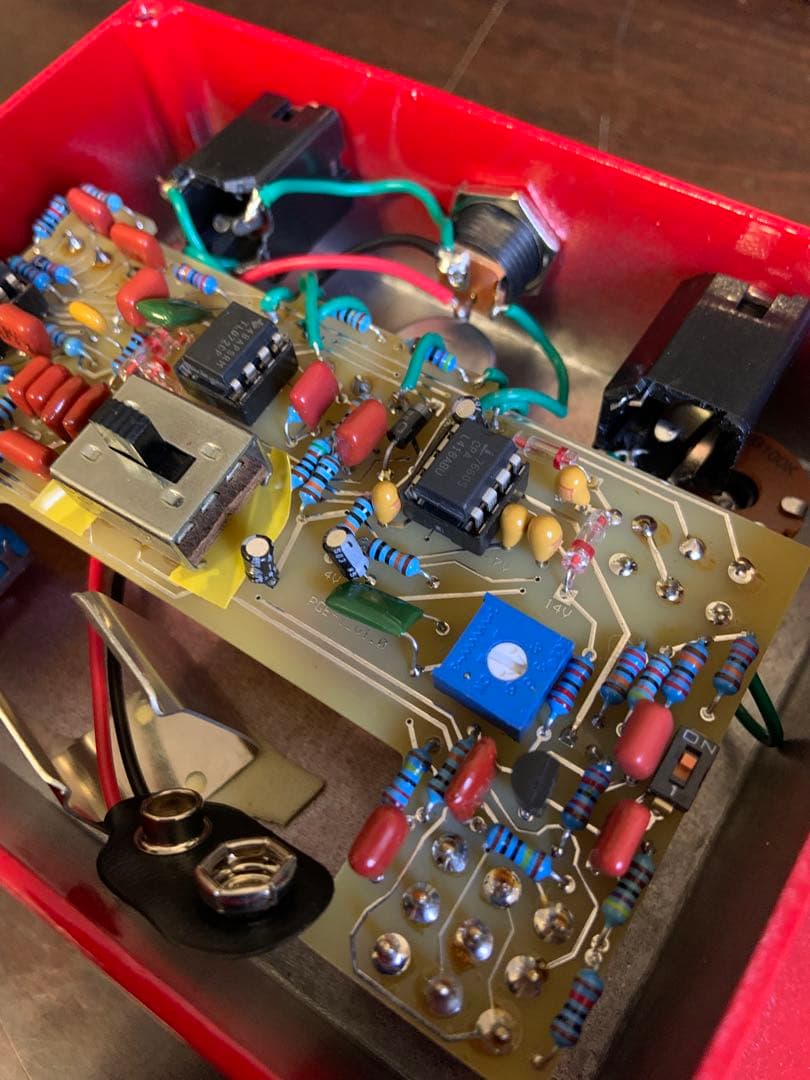ギター Pirate Guitar Effects Plank Overdrive