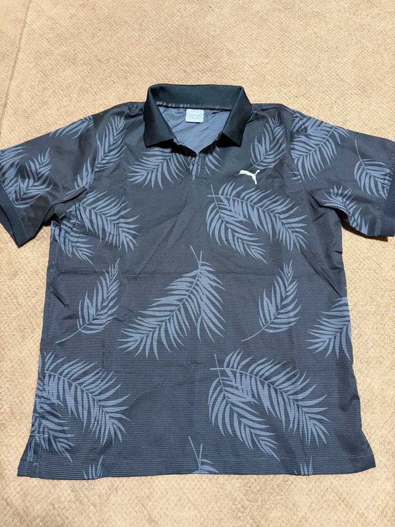 PUMA GOLF ボタニカル ポロシャツ