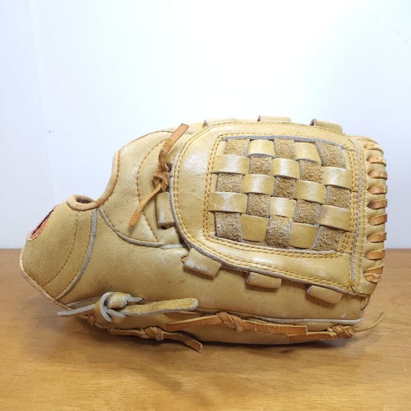 マルーチ marucci ビンテージ 布ラベル バスケットウェブ 軟式グローブ