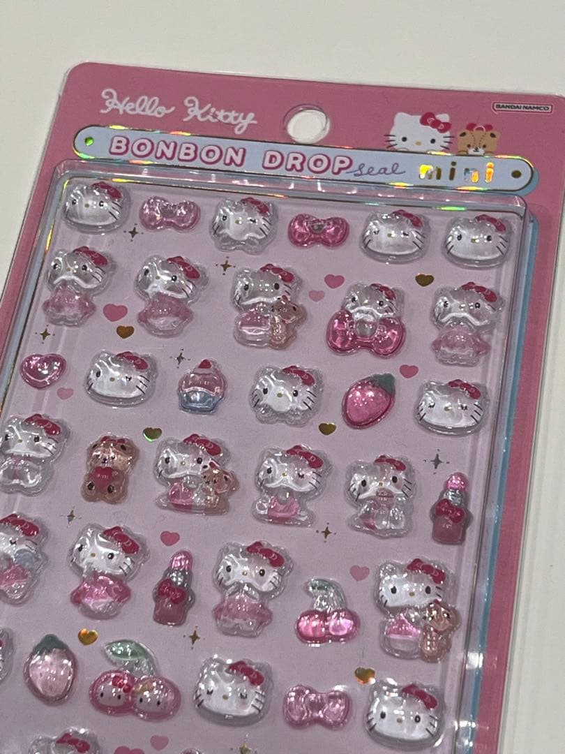 店頭完売 BONBON DROP seal mini 6枚 クロミ マイメロ他
