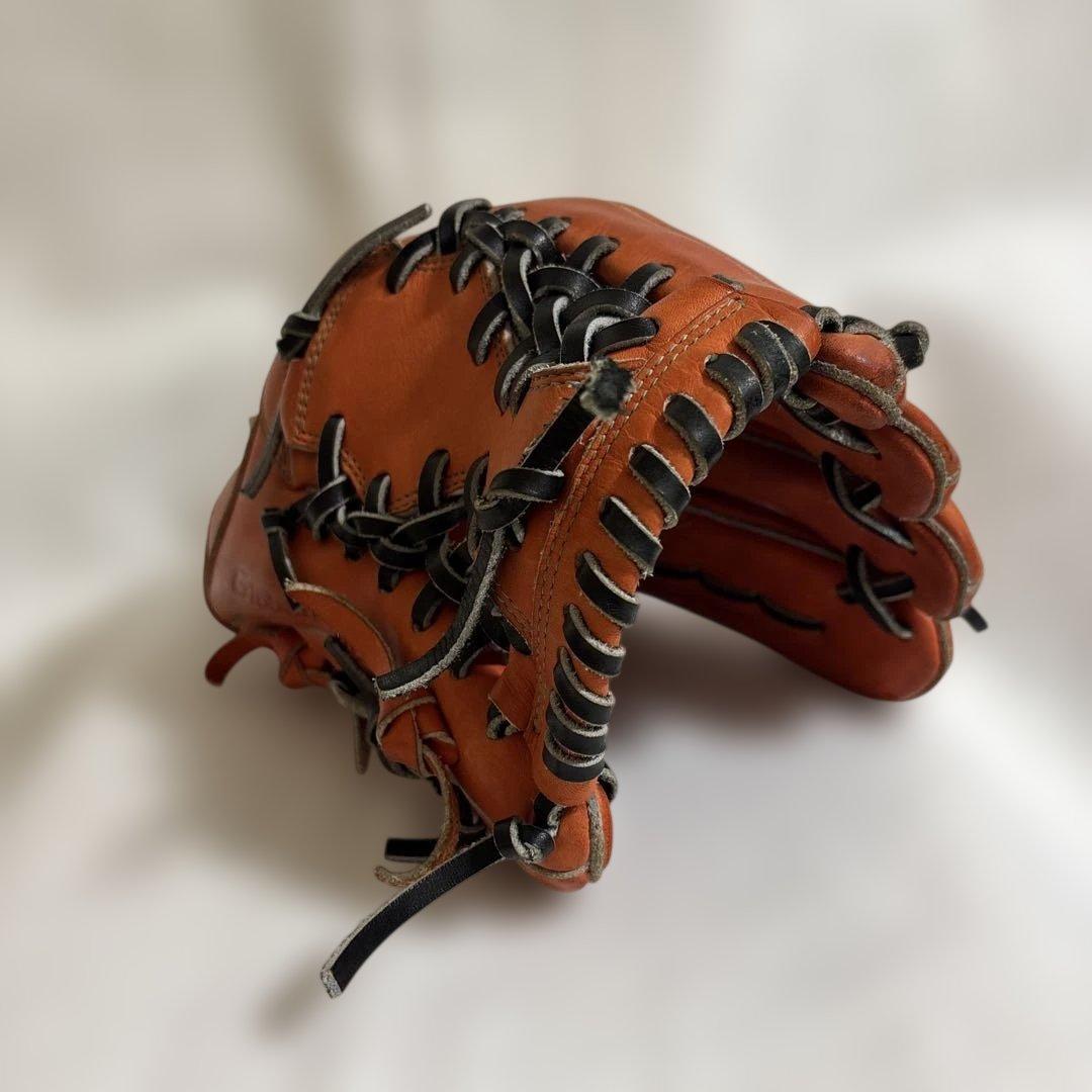 Mizuno 軟式グローブ オレンジ