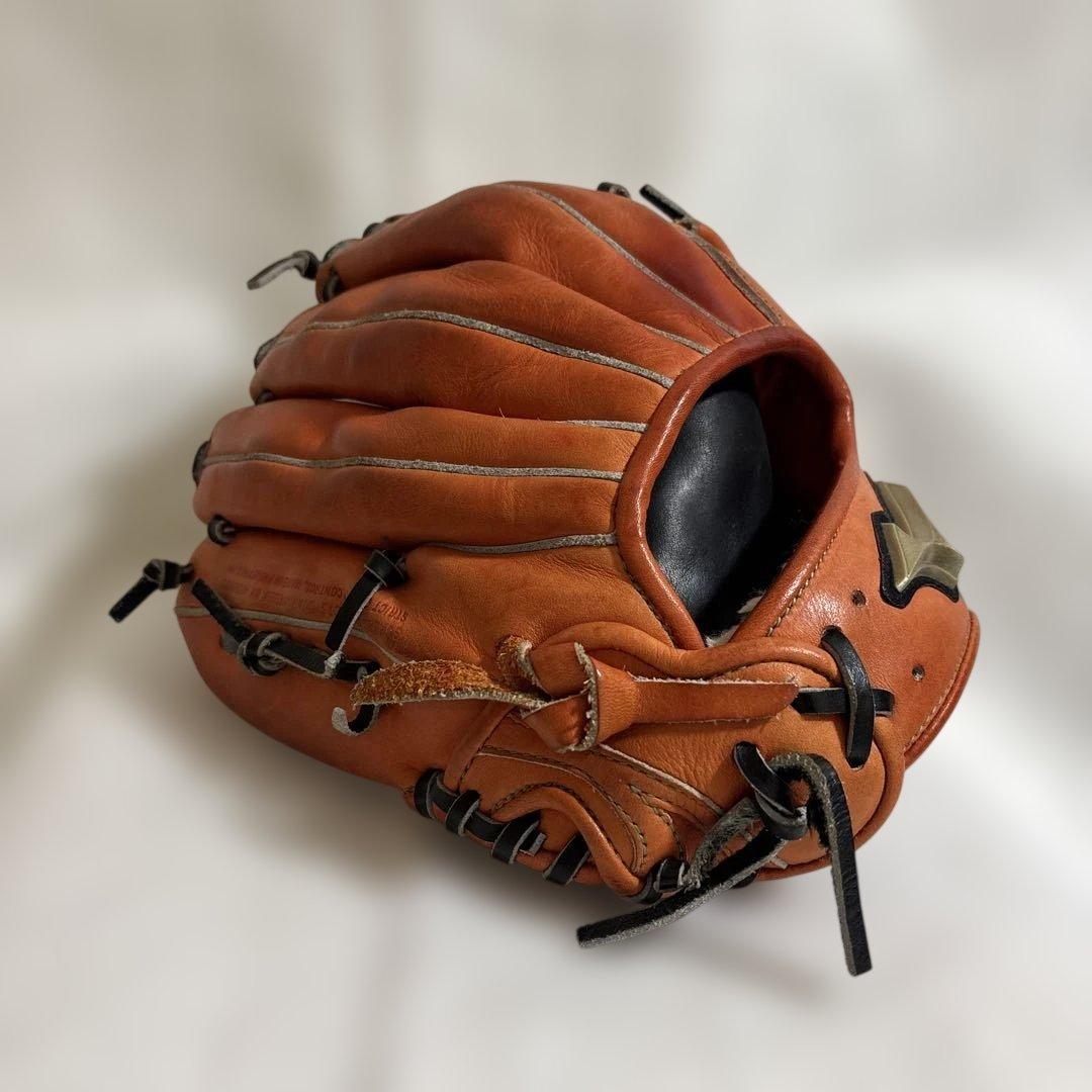 Mizuno 軟式グローブ オレンジ