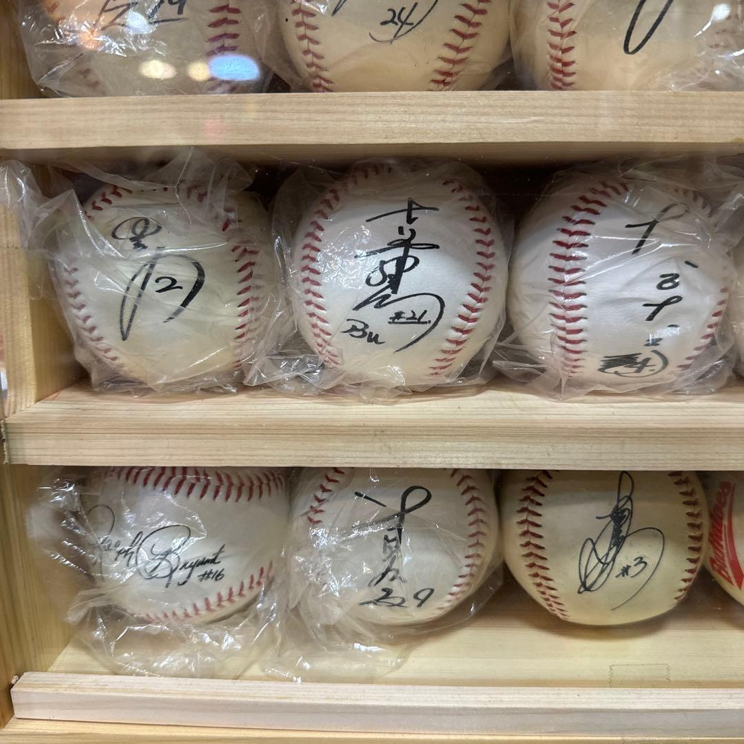 大阪近鉄バファローズ サインボール 15個セット ケース付
