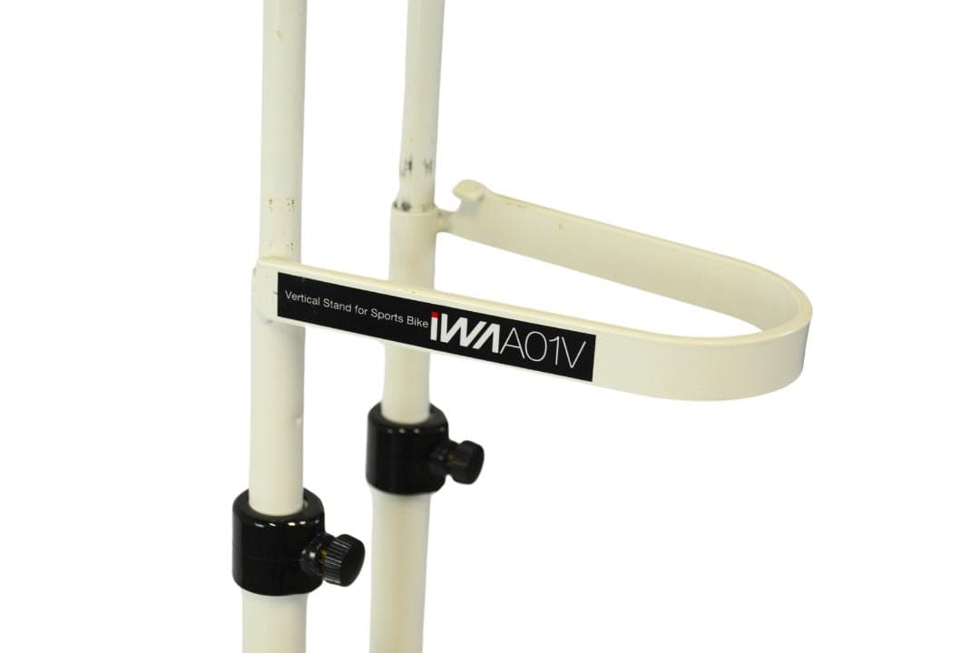 IWA 丸八工機 A01V 縦置き 白 自転車バイクスタンド