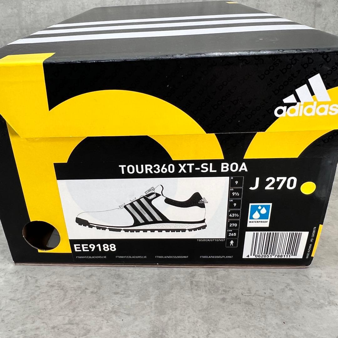 【極美品】アディダス ゴルフシューズ ツアー360 XT-SL ボア 27cm