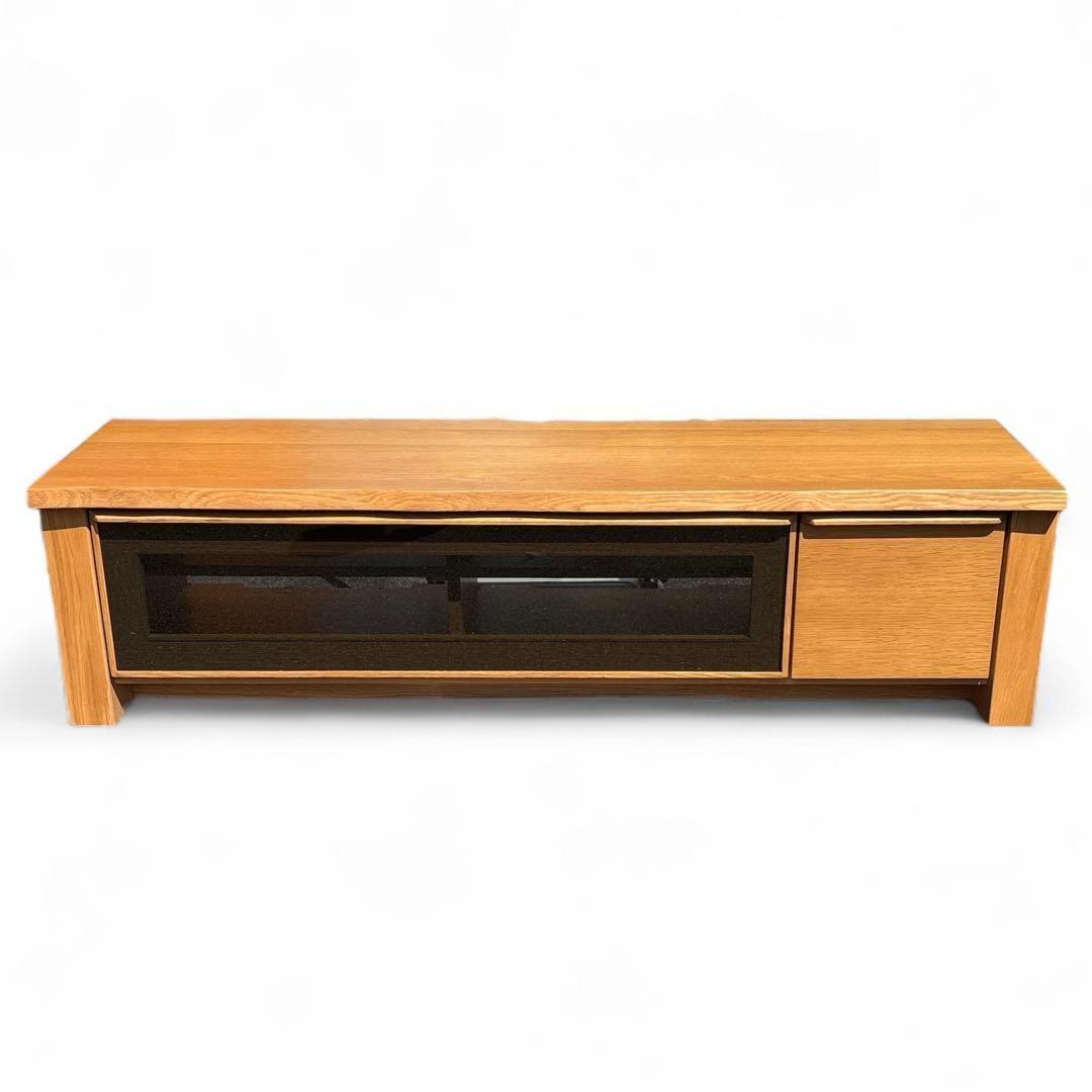 美品 大川家具 シギヤマ家具 テレビボード 幅150cm モダン 北欧デザイン