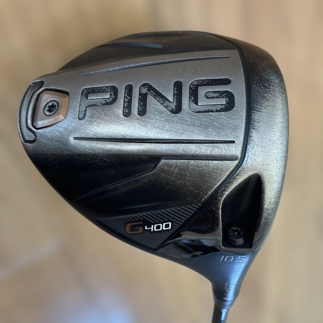 PING G400 ドライバー 10.5度　ツアーAD S相当