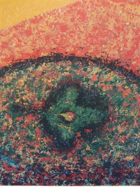 伊藤廉、【無花果】、希少な画集画、新品高級額 額装付、状態良好
